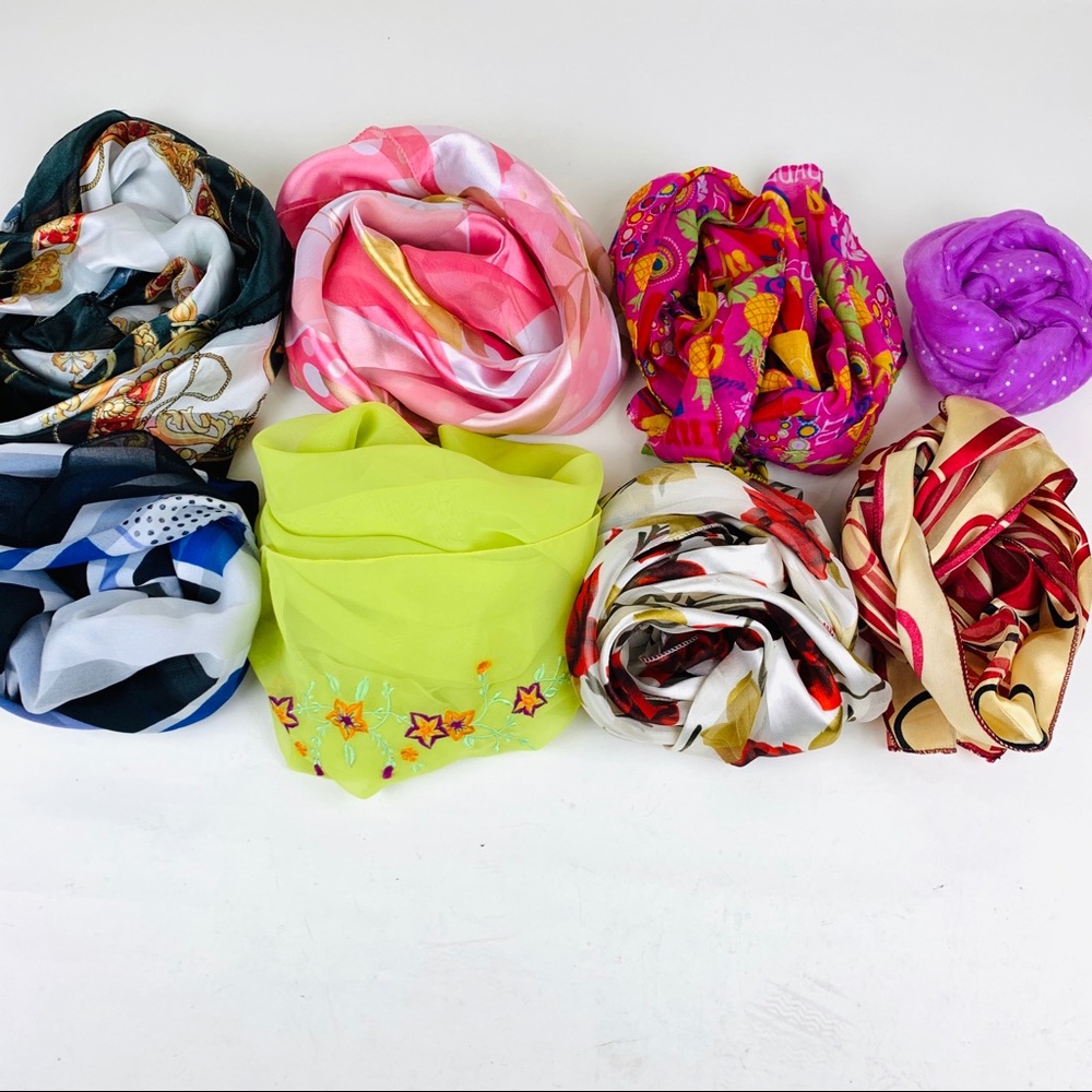 Scarves-Lot of 8